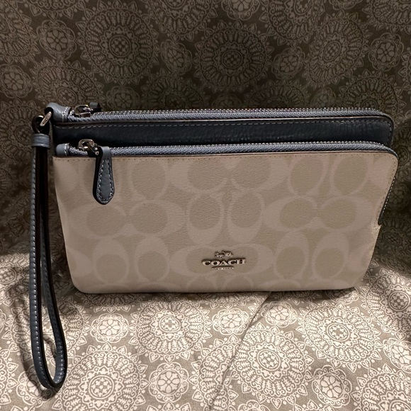 Coach Double Zipper Wallet - Picture 2 of 2